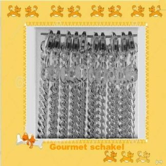 Zilveren colliers voor de bedels — 45 cm / Venetiaans / 1.5 mm